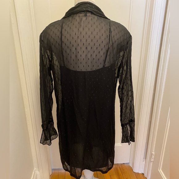 Theory silk tunic/dress - Picture 4 of 6